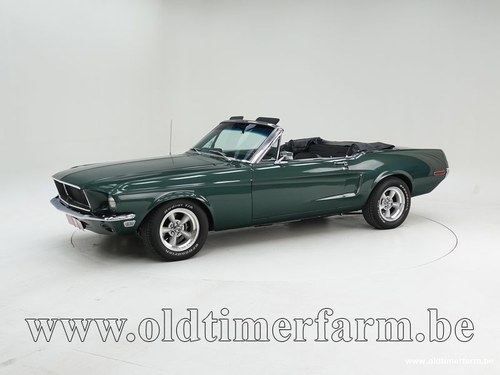 1968 Ford Mustang Cabrio V8 '68 CH5832 VERKAUFT