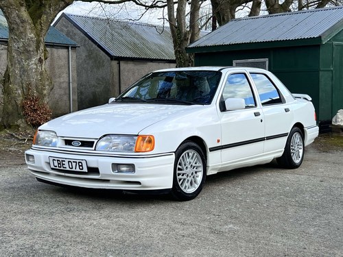 1989 Ford Sierra RS Cosworth 2WD 4dr LHD Diamond White