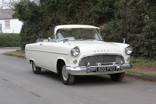1962 Ford Consul 375 Convertible - Original Low Mileage VERKOCHT