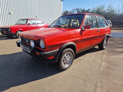 1982 Ford Fiesta MK1 XR2 - Unfinished Project For Sale