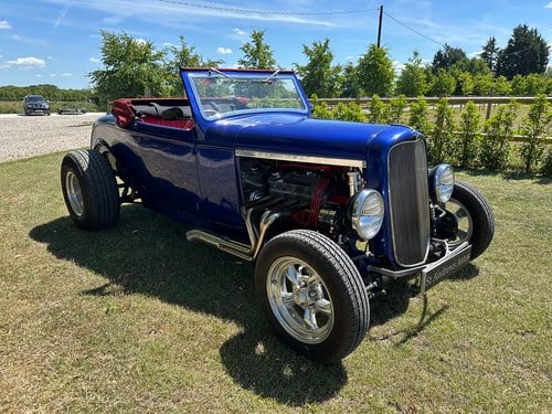 1932 Ford Model B Roadster V8 Hot Rod. VERKOCHT