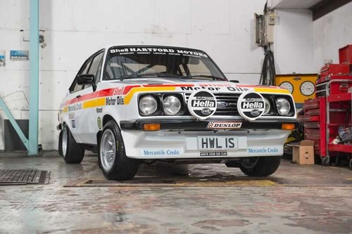 1978 Ford Escort RS2000 MK2 - ex-Bill Gwynne/Hartford Motors Vente aux enchères