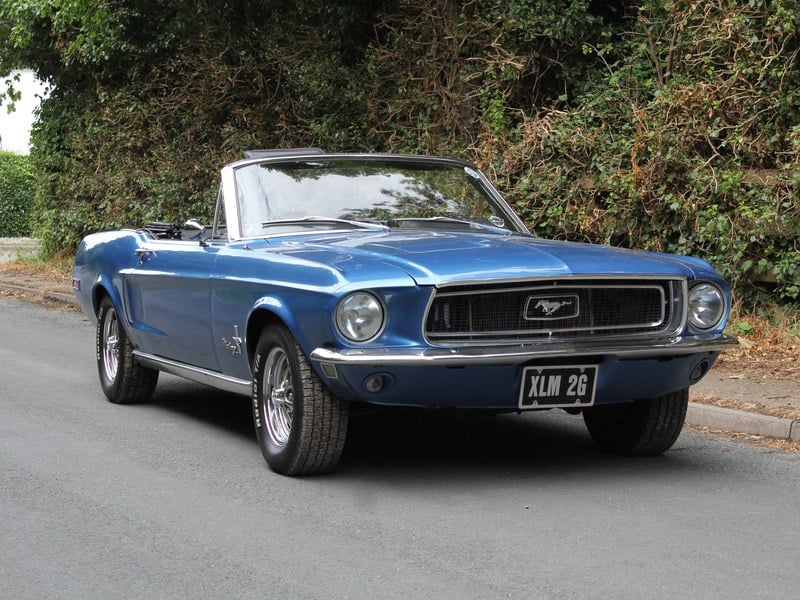 Rare RHD Ford Mustang 302 V8 Convertible