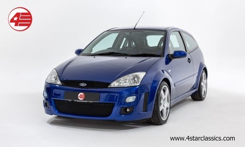 2003 Ford Focus RS Mk1 /// Just 13k Miles From New VENDIDO