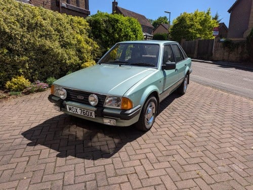 1981 Ford Escort Mark 3 (1980 - 1986) 1.6 Ghia full restorat VERKAUFT