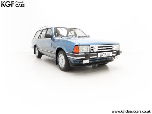 1983 The Ultimate Mk2 Ford Granada 2.8 Ghia X Estate 17,802 Miles VENDIDO