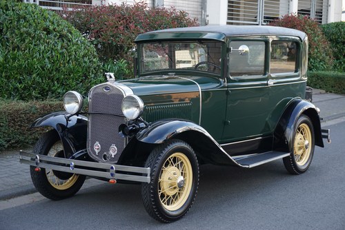 1930 Ford Model A Tudor LHD SOLD