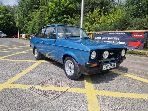 1979 Ford Escort Mark 2 1600 Sport In vendita