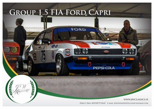 1980 Ford Capri FIA Group 1.5 VERKAUFT