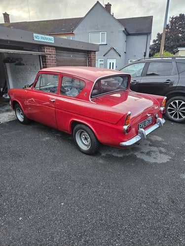 1966 Ford Anglia 105E vgc new parts fitted