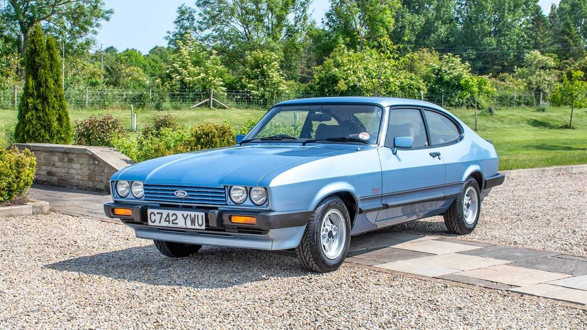 1985 Ford Capri Blue Right Hand Drive in United Kingdom - For Sale by ...