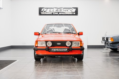 1981 Mk3 FORD ESCORT XR3 SUNBURST RED