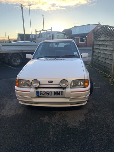 1985 Ford Escort Mark 3 RS1600