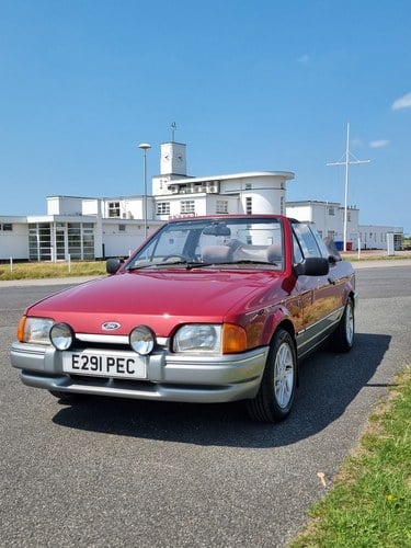 1987 Ford Escort Mark 4 Ghia Cabriolet.