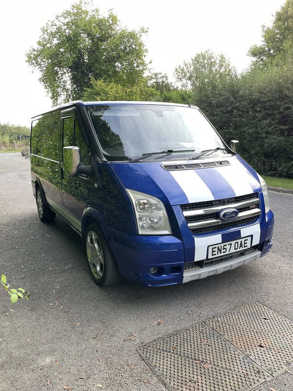 Transit Mk7 Ford Sport Van For Sale 2007 Ford Transit Blue Manual
