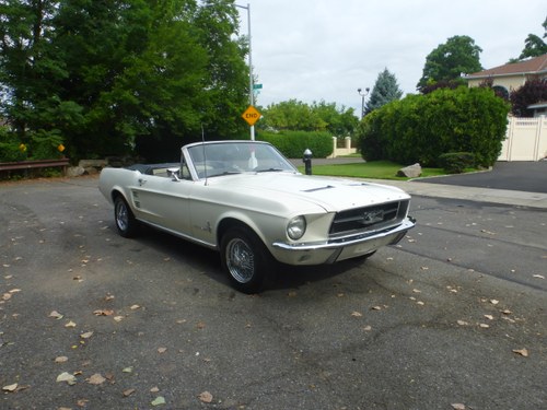 1967 Ford Mustang Convertible V8 Very Nice Driver (St# 2694) For Sale