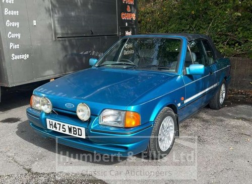 1990 FORD ESCORT 1.6I CABRIOLET For Sale by Auction