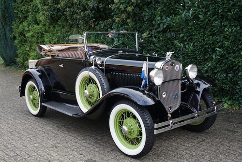 1931 Ford Model A Roadster De Luxe 40-B LHD VENDUTO