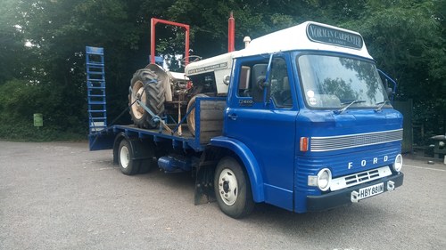 1975 Ford D Series 610 beavertail recovery winch tax exempt VENDIDO