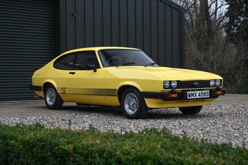 1978 Signal yellow 3.0 s Capri just had a full respray SOLD