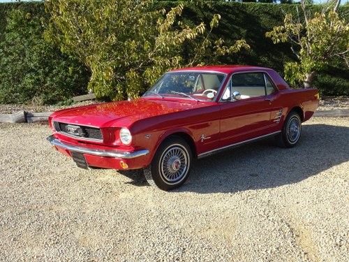 1966 966 Ford Mustang – 289 V8 C4 Automatic – UK Registered VENDIDO