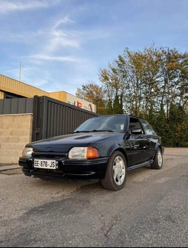 1987 Ford Escort RS Turbo Mark 3 Till salu