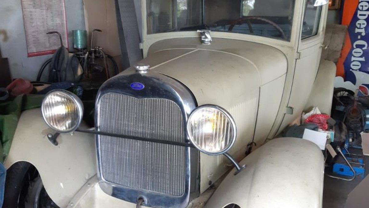 1936 Ford Model A Beige Handgeschakeld, 4 versnellingen Links in ...