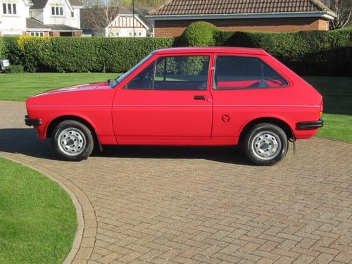 1981 Ford Fiesta Mark 1. 1 lady owner . 36,000 miles. f/s/h.