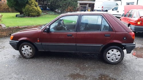1990 Ford Fiesta Mark 3 1.4 Ghia Automatic 4 door hatchback
