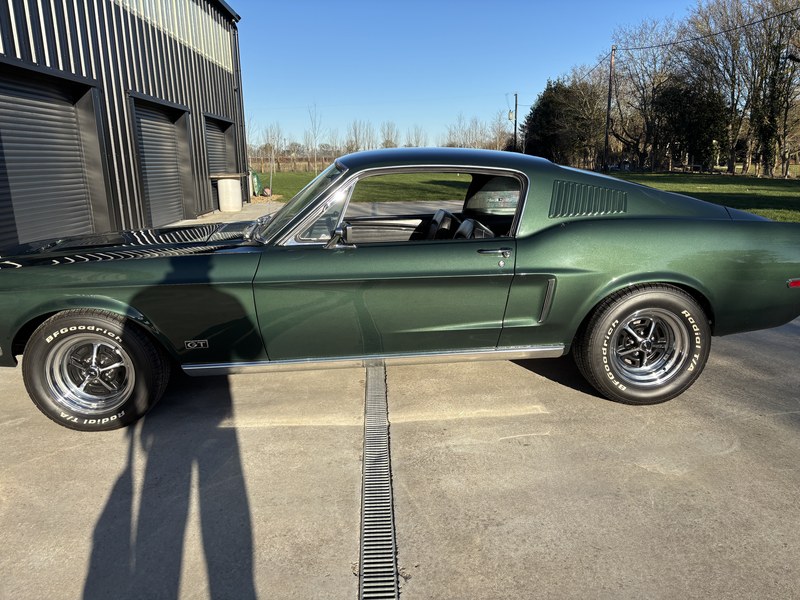 1968 Dark Highland Green 1968 Mustang Fastback