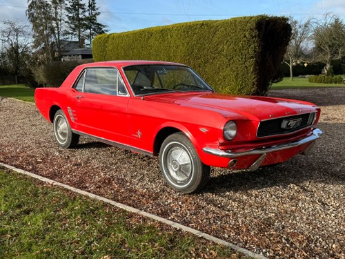 1966 Ford Mustang 289 V8 Auto Coupe VERKAUFT