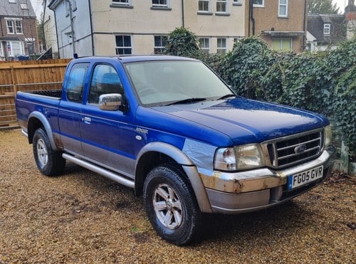 2005 FORD RANGER PICKUP 2.5 TD - SUPERCAB XLT - LOW MILES EXAMPLE A vendre