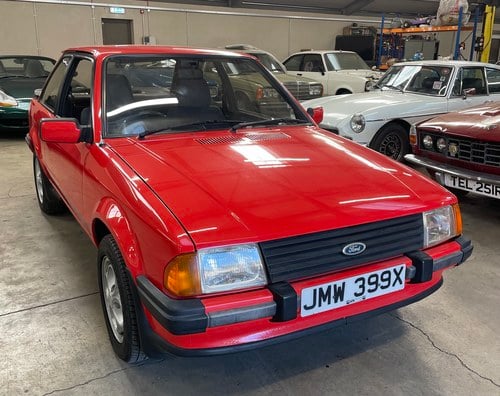 1981 Ford Escort Mark 3 XR3i