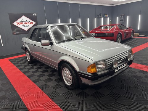 1984 Ford Escort Mark 3 1.6i Convertible