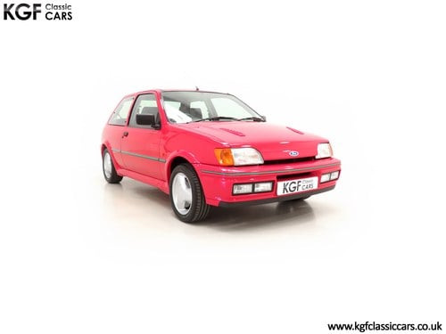1991 A Sensational Fast Ford Fiesta RS Turbo with 3,939 Miles SOLD