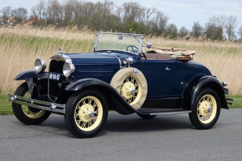 Ford Model A Roadster DeLuxe 1930 VERKAUFT