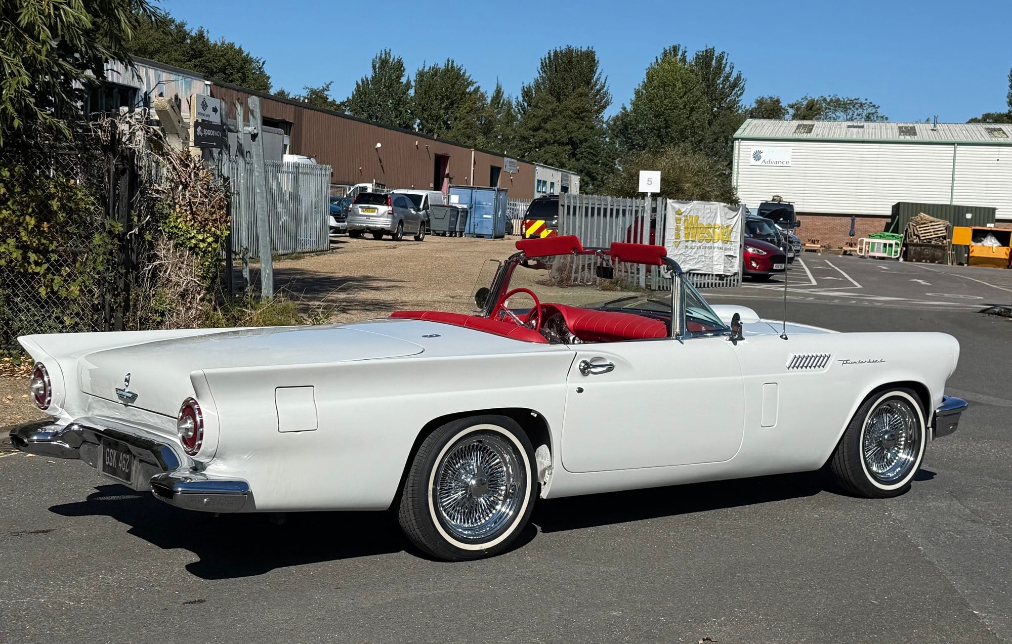 1957 Ford Thunderbird v8 auto full resto. Swap px, foto 7
