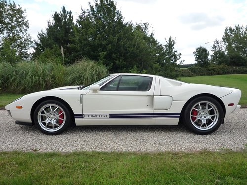 2005 Ford GT - White-Blue/Blk - Full Options - 1 Owner Kaufen Bei