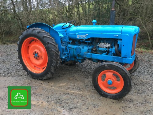 1959 FORDSON MAJOR ALL WORKING VINTAGE TRACTOR SEE VIDEO SOLD