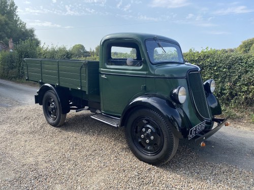 1937 Fordson drop side truck with original reg For Sale