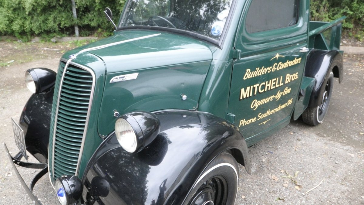 1955 Fordson E83w Black Manual, speed Right Hand Drive in