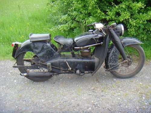 1940 francis Barnett Cruiser 250 barn find project VERKAUFT
