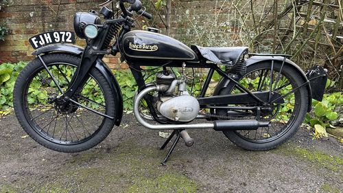 Picture of 1940 FRANCIS BARNETT Snipe 125cc MOTORCYCLE Reg. No. FJH 972 - For Sale by Auction