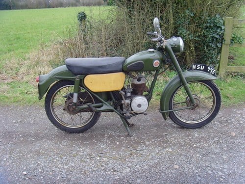 1957 Francis Barnett Falcon 74 197cc VENDUTO