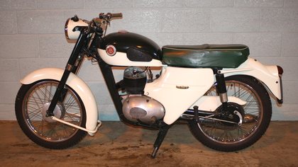 A 1960 Francis Barnet 175cc motorcycle