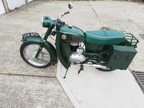 1956 Francis Barnett 75 cruiser