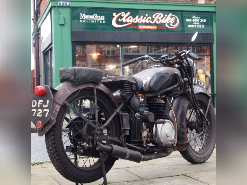 1938 Francis Barnett 250 RESERVED FOR ROSS.