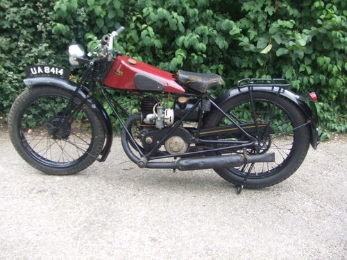 1929 Francis Barnett Model 9 (Villiers 172cc). For Sale