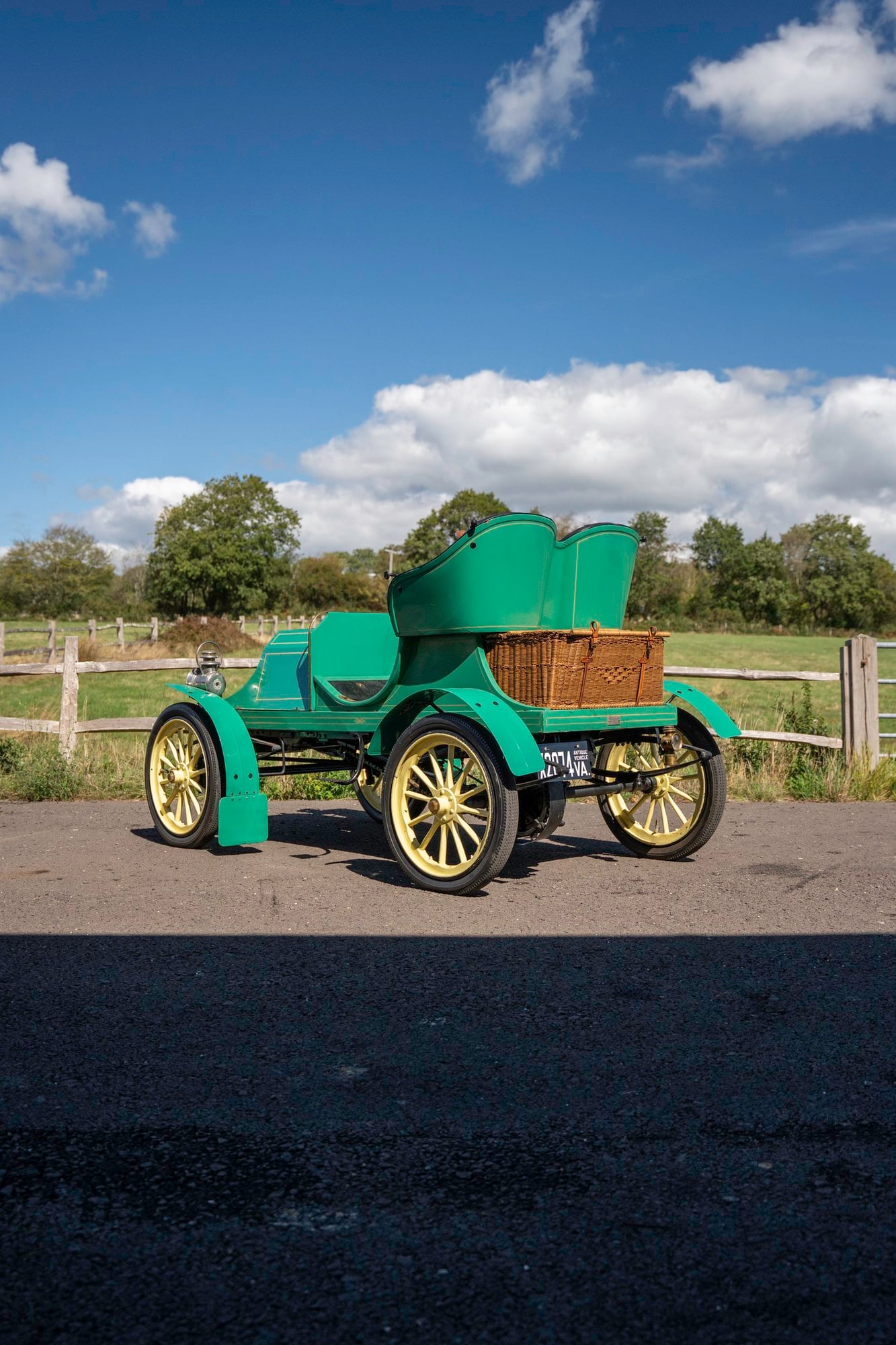 1903 Franklin 10HP 4 Cylinder Runabout - VCC Dated, foto 3