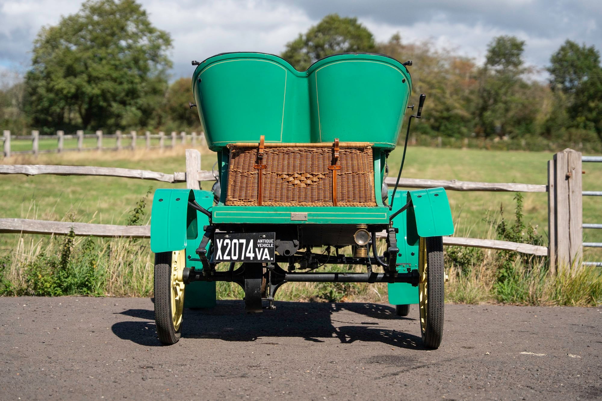 1903 Franklin 10HP 4 Cylinder Runabout - VCC Dated, foto 4